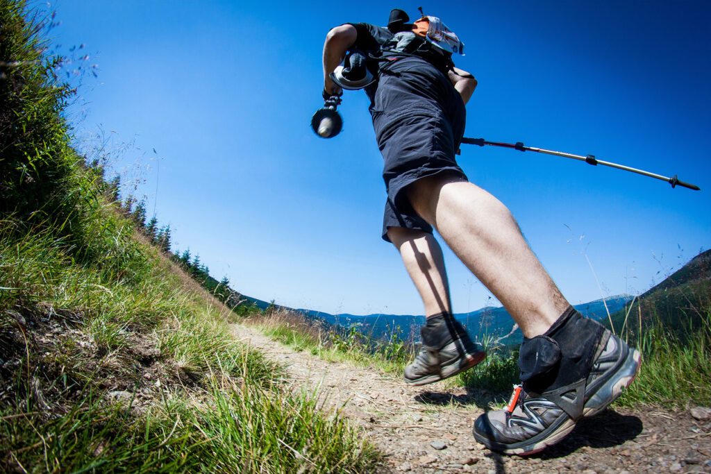 Trail au Camping Pradelongue