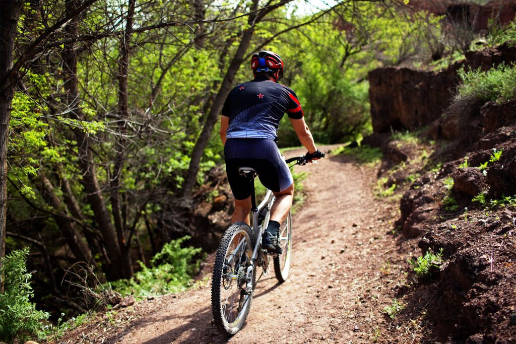 VTT au Camping Pradelongue