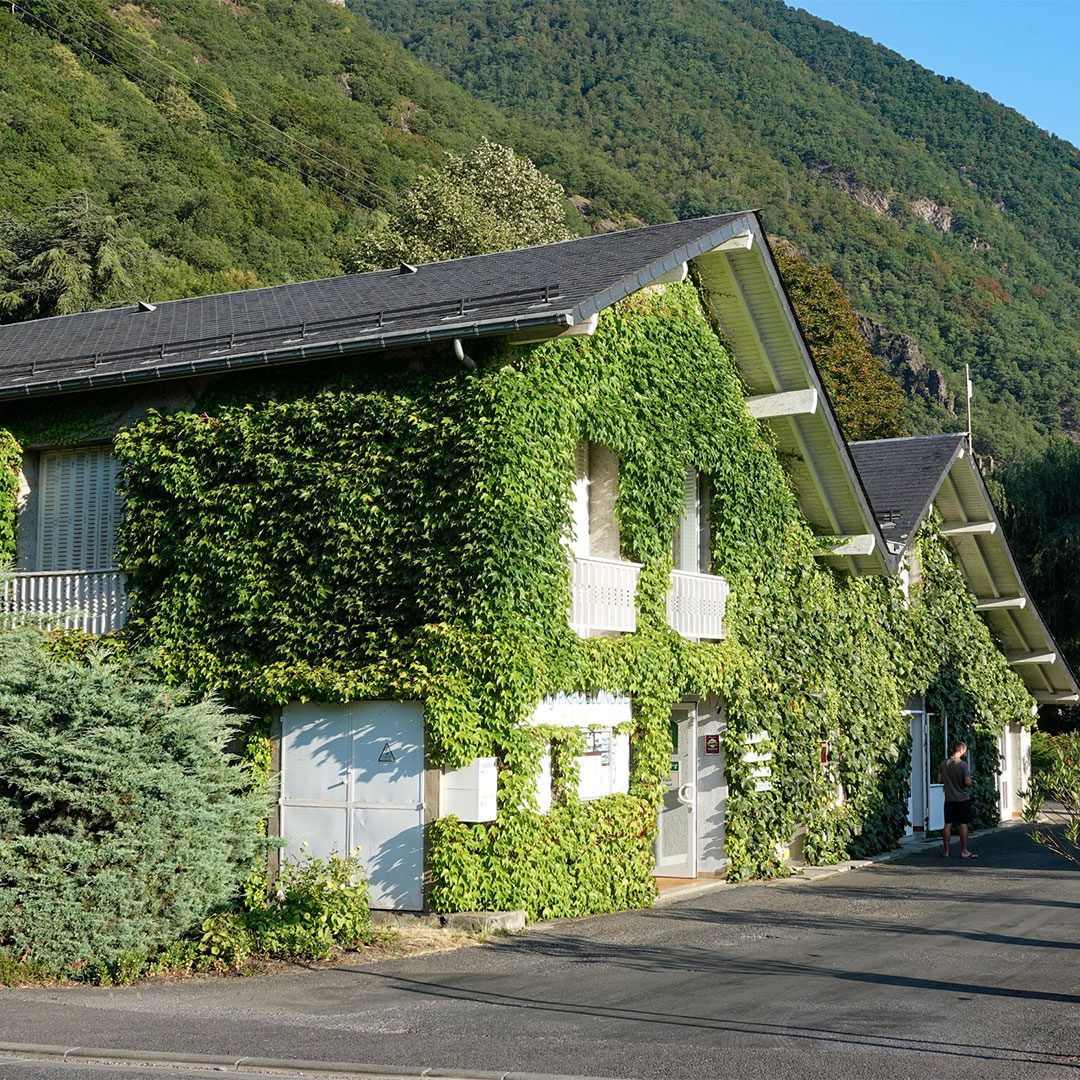 Entrée du Camping Pradelongue