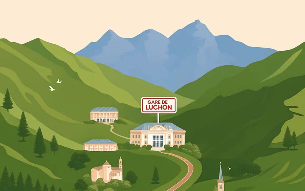 Réouverture de la gare de Luchon